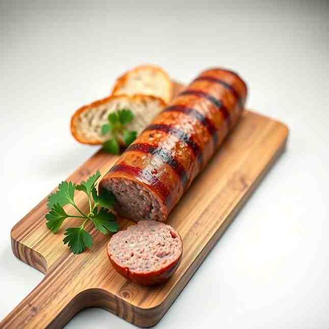 German Ground Beef Sausage (Rinderwurst)
